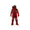 Цвет взрослой пловучести костюма 142Н выживания погружения пользы красный/оранжевый