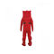 Костюм выживания моря красного цвета, защитный костюм погружения холодной воды